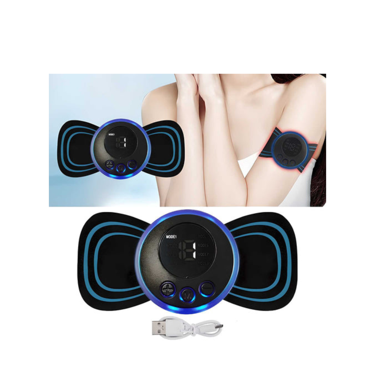 FLEXGEAR Wireless Mini Massager Body Massager Machine